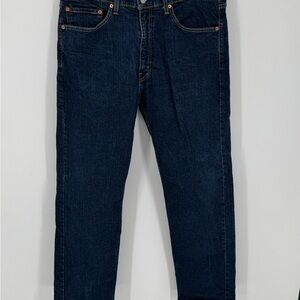 Levis 505 Jeans Men’s 36x30 Blue Denim Straight Leg Regular Cotton Comfort B0
